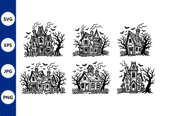 Download Haunted House Vector Set - Vector Collection