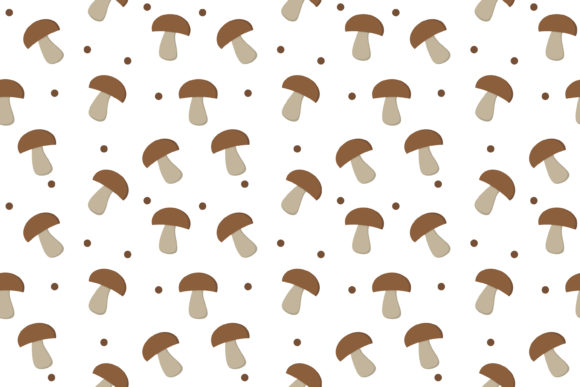 Download Mushroom Seamless Abstract Pattern - Premium Resources