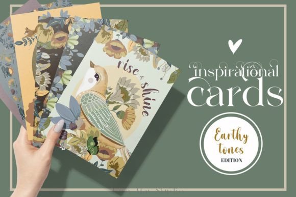 Download Folk Art Inspirational Cards Birds JPEG - Jpeg Collection