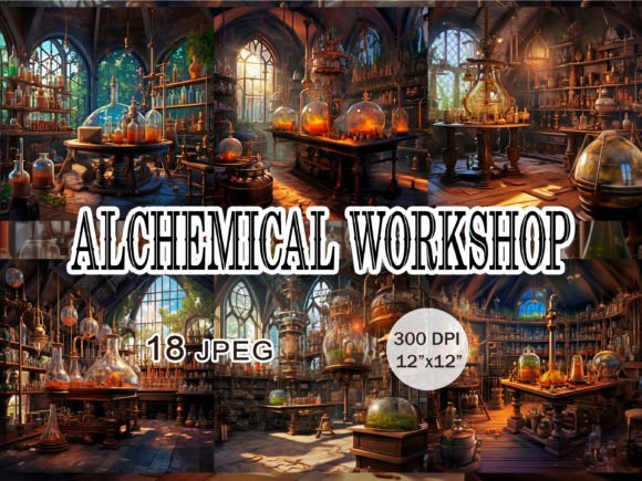 Download Alchemical Workshop JPEG Clipart - Jpeg Collection