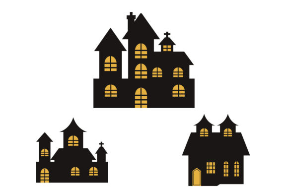 Download Halloween Haunted House Vector Design - Vector Collection