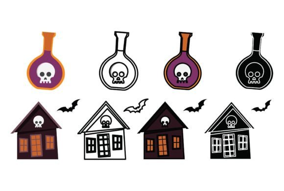 Download Halloween Haunted House Vector Icon - Vector Collection