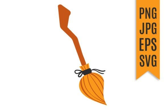 Download Witch Broom Halloween Vector Illustratio - Vector Collection