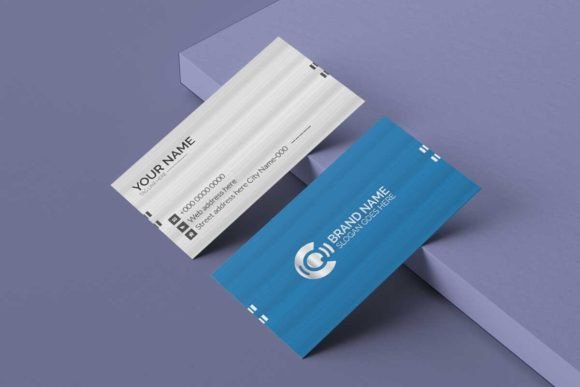 Download Clean Printable Business Card Template - Printable business card Collection