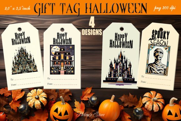 Download Halloween Gift Tags Printable Designs - Printable designs Collection