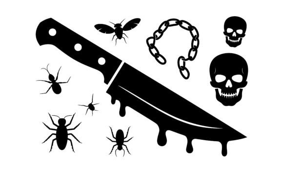 Download Halloween Horror Elements Vector - Vector Collection